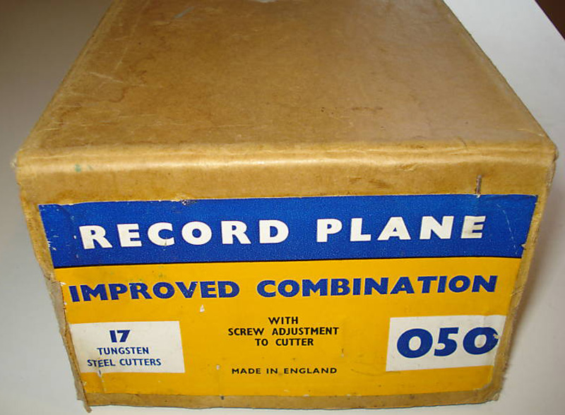 Record No. 050 Improved Combination Plane - Record Planes